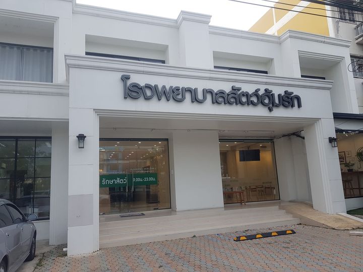 #ทองมี มารักษาต่อที่ ร.พ. สัตว์ อุ้มรัก แอดมิตที่นี่มีคุณหมอดูแล 24 ชั่วโมง เดี๋ 1