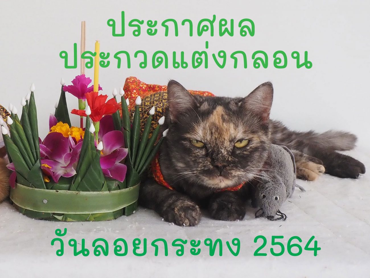 แจ้งผลผลการตัดสิน ประกวดแต่งกลอนวันลอยกระทง 2564 1