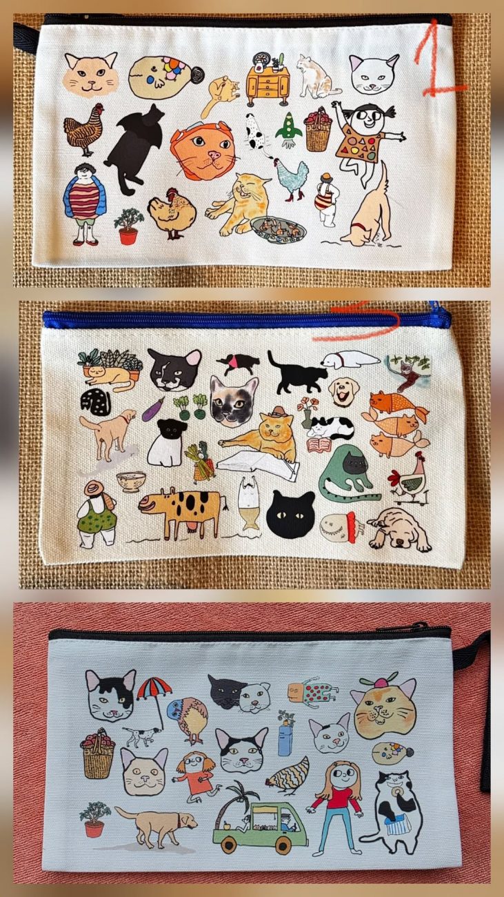 กระเป๋า 10 ใบแรกหมดแล้วนะครับ ตอนนี้สั่งผลิตเพิ่ม และมี 3 ลายด้วยกัน ใช้เวลารอเพ 1